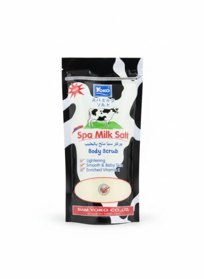 ملح الحليب مقشر للبشرة